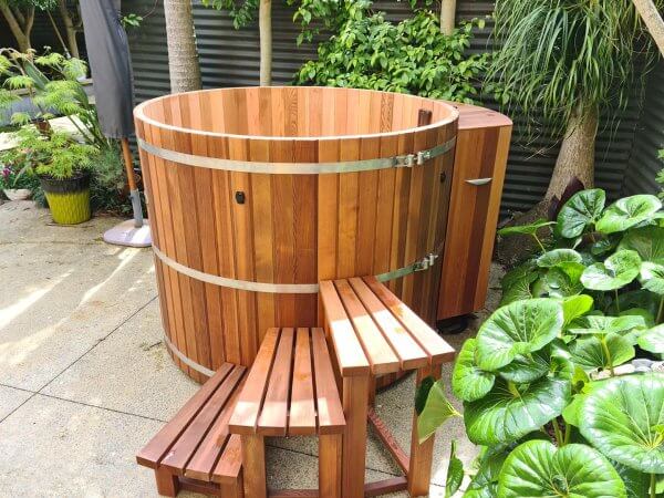 Small Round Electric Package - Cedar Hot Tubs